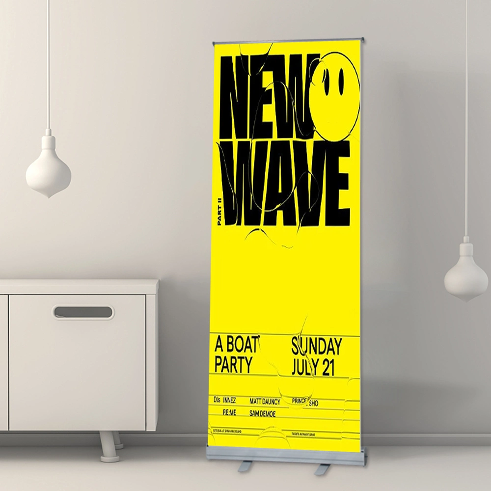 Custom Roll up Banner Stand Standard Retractable Roll up Banner Stands