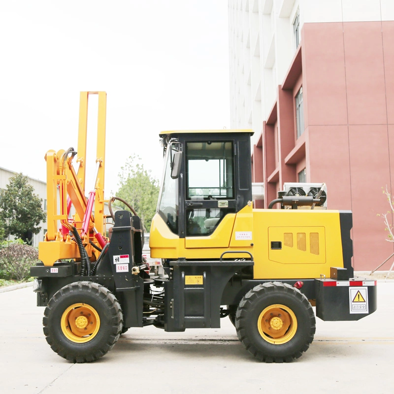 Hydraulic Hammer Pile Driving Machine PV Power Station Ground Drilling Machine Solar Pile Driver