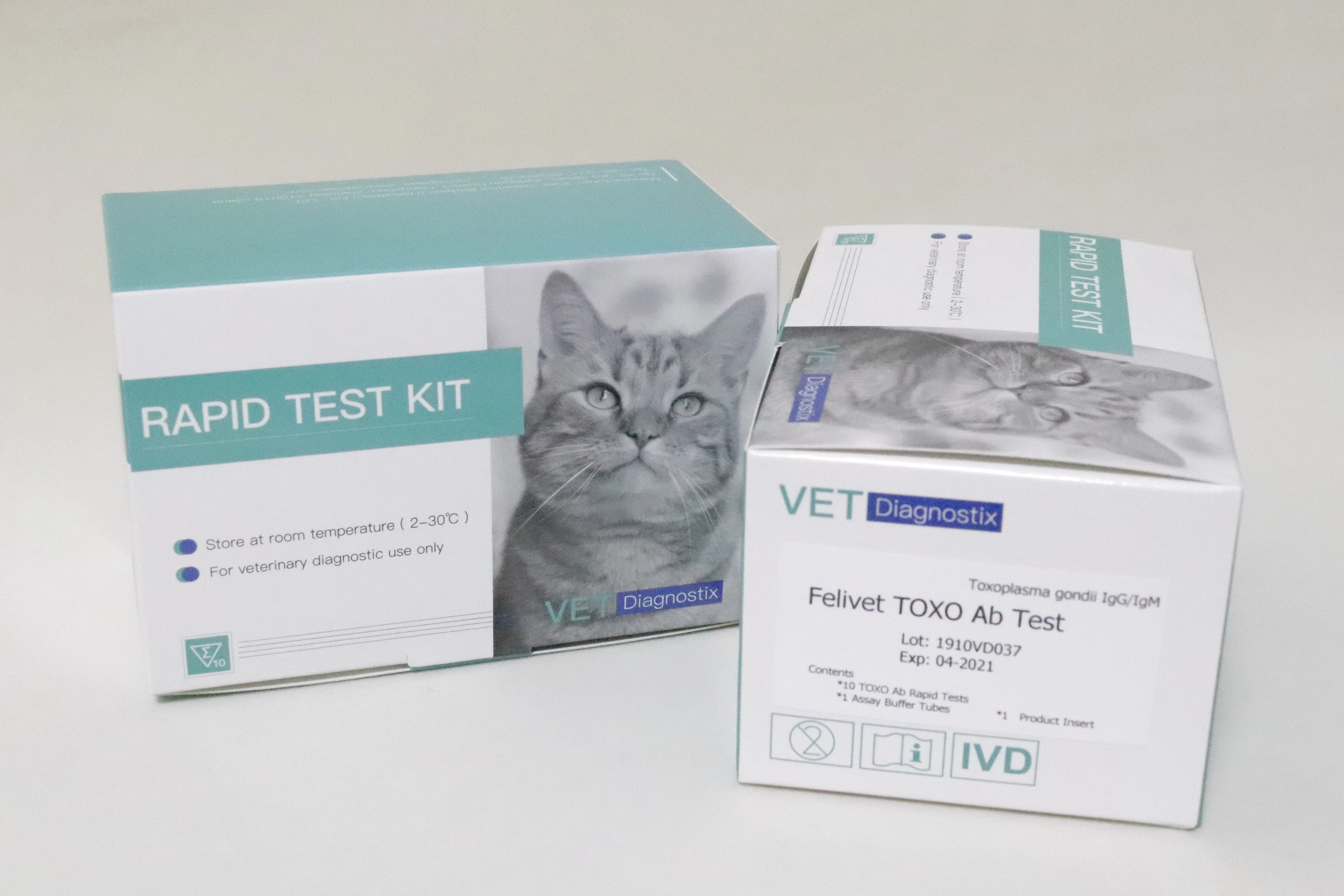 Toxoplasmosis in Cats Antibody Rapid Test Kit