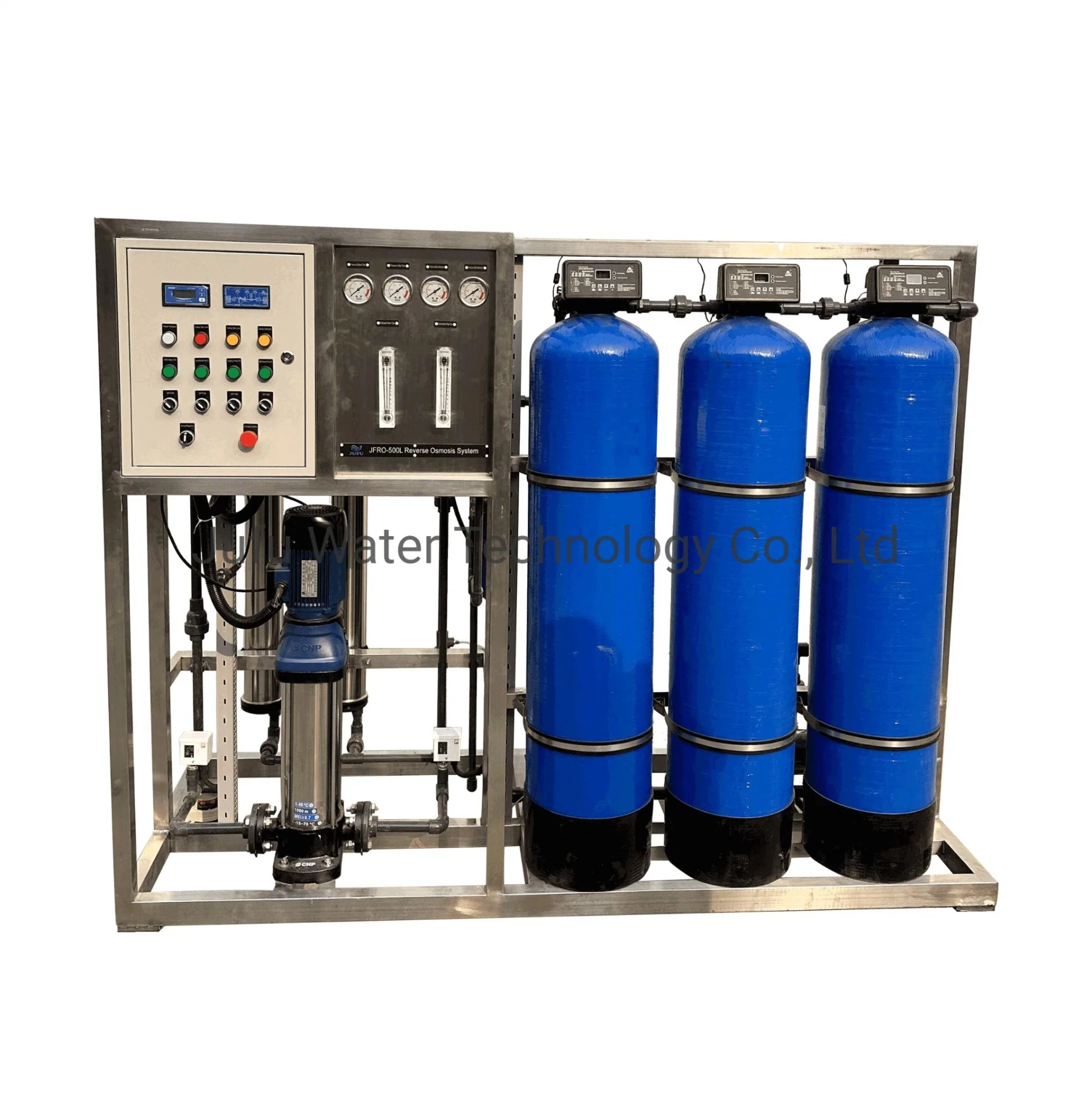 500 l/h usine commerciale osmose inverse eau système de filtration d'eau potable Équipement de purification de traitement usine de filtration RO produit certifié ce