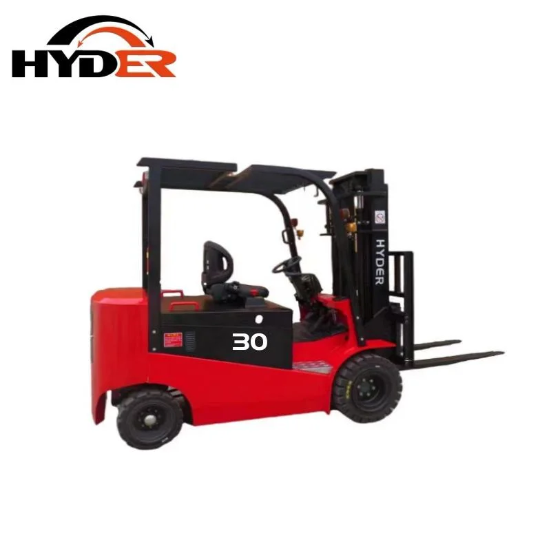 Warehouse Logistics Equipment Hyder 3t 3m/4m/5m/6m Industrial Vehicles Electric Forklift for Sale