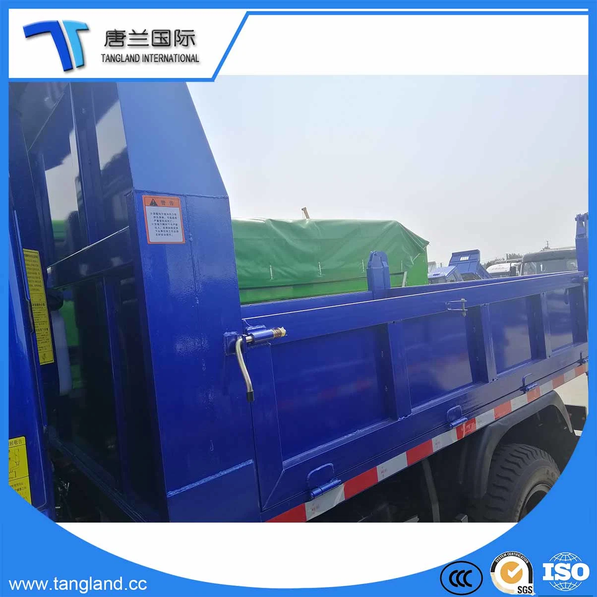 4*2 Mini Commercial Truck Dump Tipper Dumping Vehicle