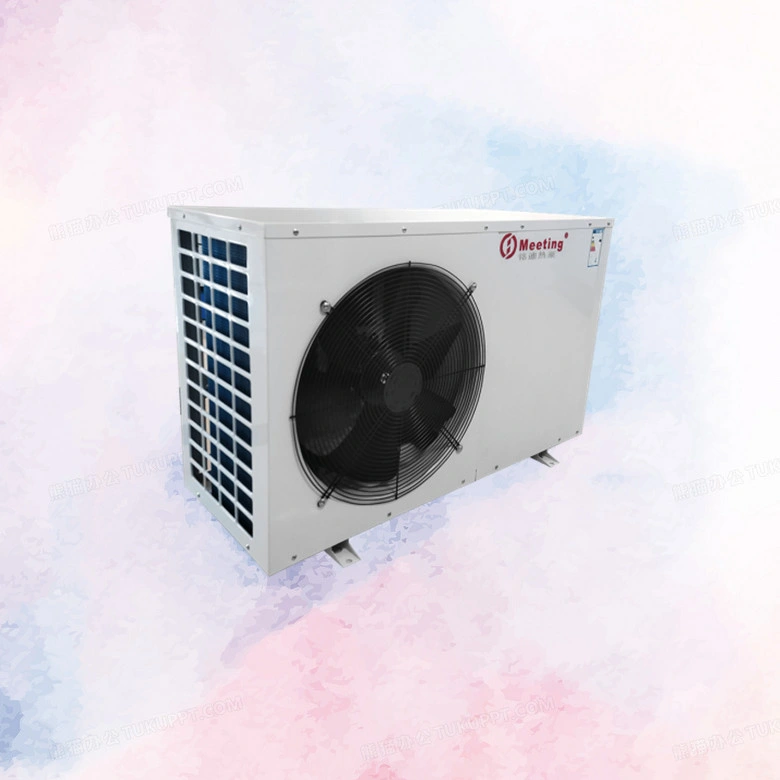 Meeting Heating 12kw Side Blowing Air Source Heat Pump 380V Valley Wheel