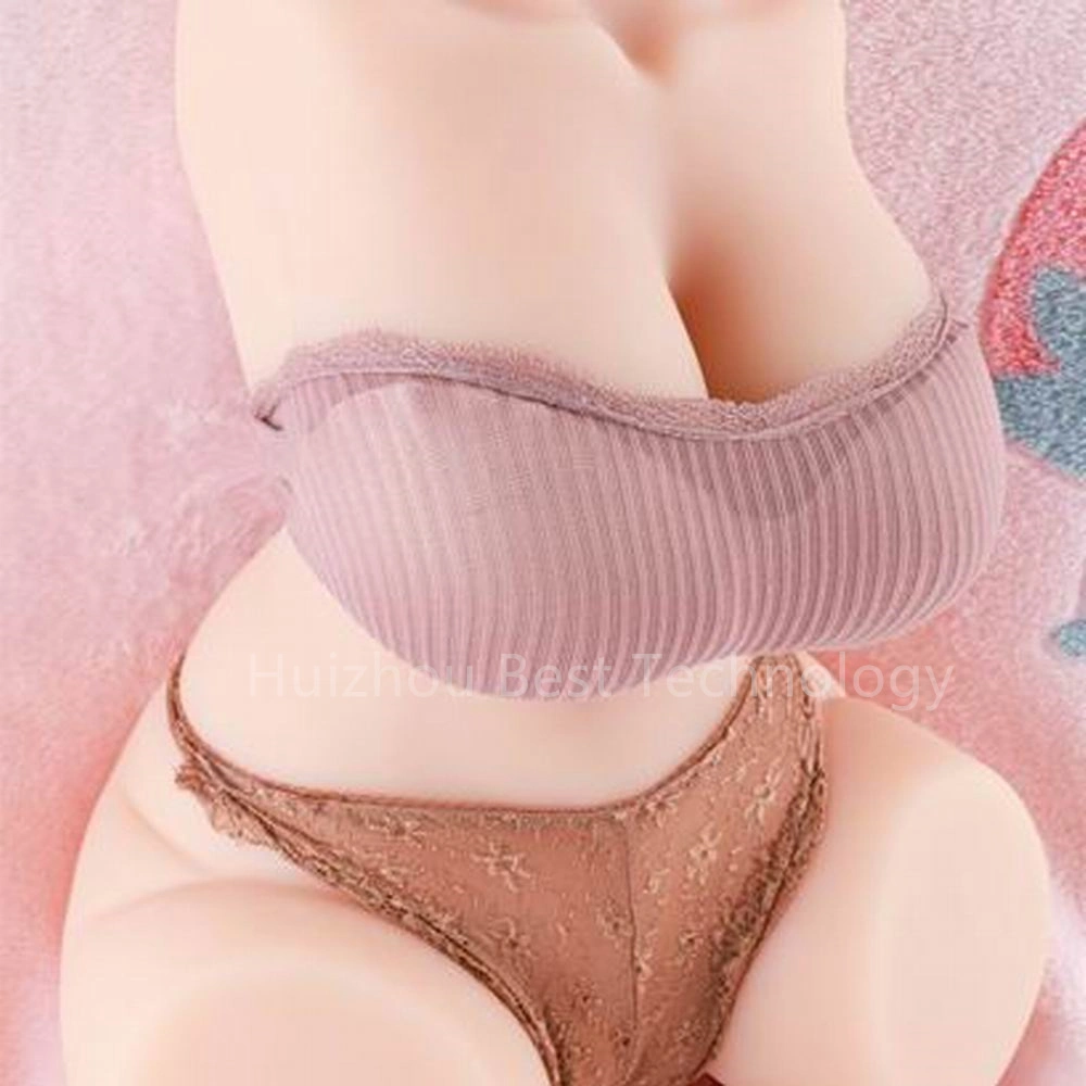Muñeca silicona realista de la fábrica de sexo mejor precio al por mayor de sexo masculino de la mitad cuerpo Doll Vagina Artificial producto anal