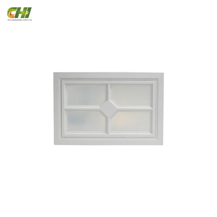 Ventanas De Plastico Garajr Aluminum Industrial Decorative Double Garage Door Windows for Sectional Door