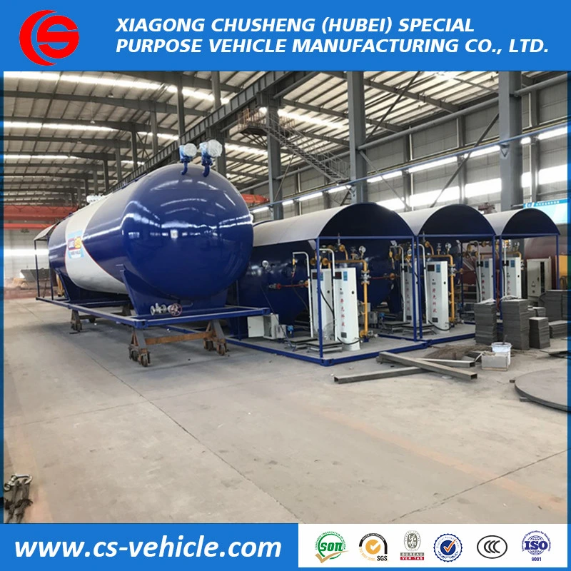 20000L LPG Gas Filling Station, Liquid Gas Filling Plant, LPG Dispenser Skid Station