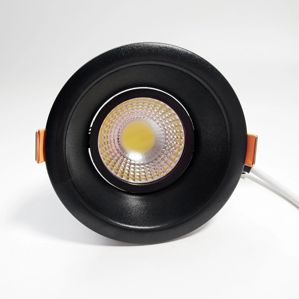 High quality/High cost performance  Economic Energy Saving Plastic Aluminium 5W 8W Recessed Spotlight COB LED Downlight