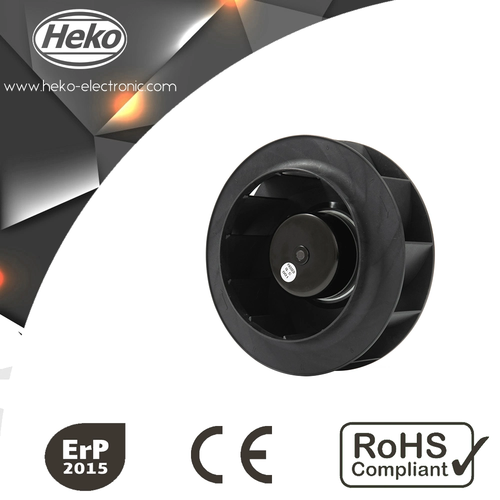 220mm 12V/24V/48V DC Backward Curved Centrifugal Fans for FFU