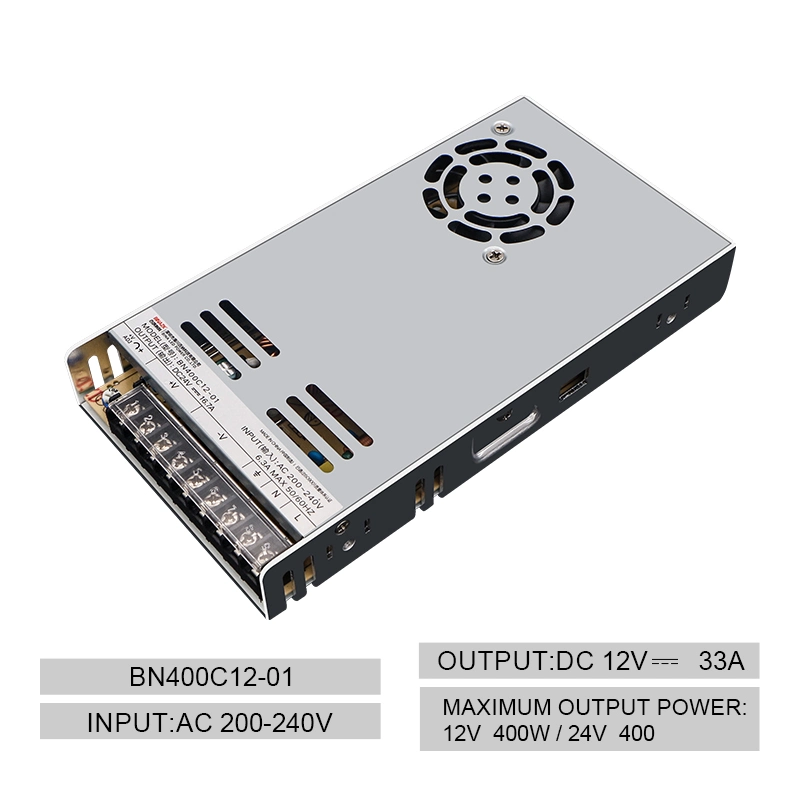 Bina 12V 33.3A AC-DC Industrial Single Output Switching Power Supply 400W