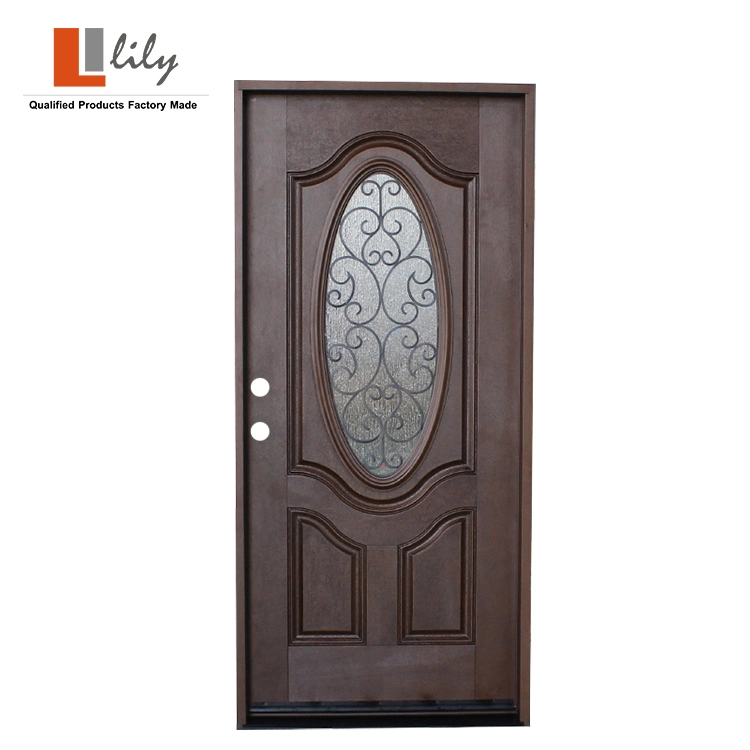 New Waterproof Wooden Plastic Composite Door with WPC Skin in Dhaka Bangladesh