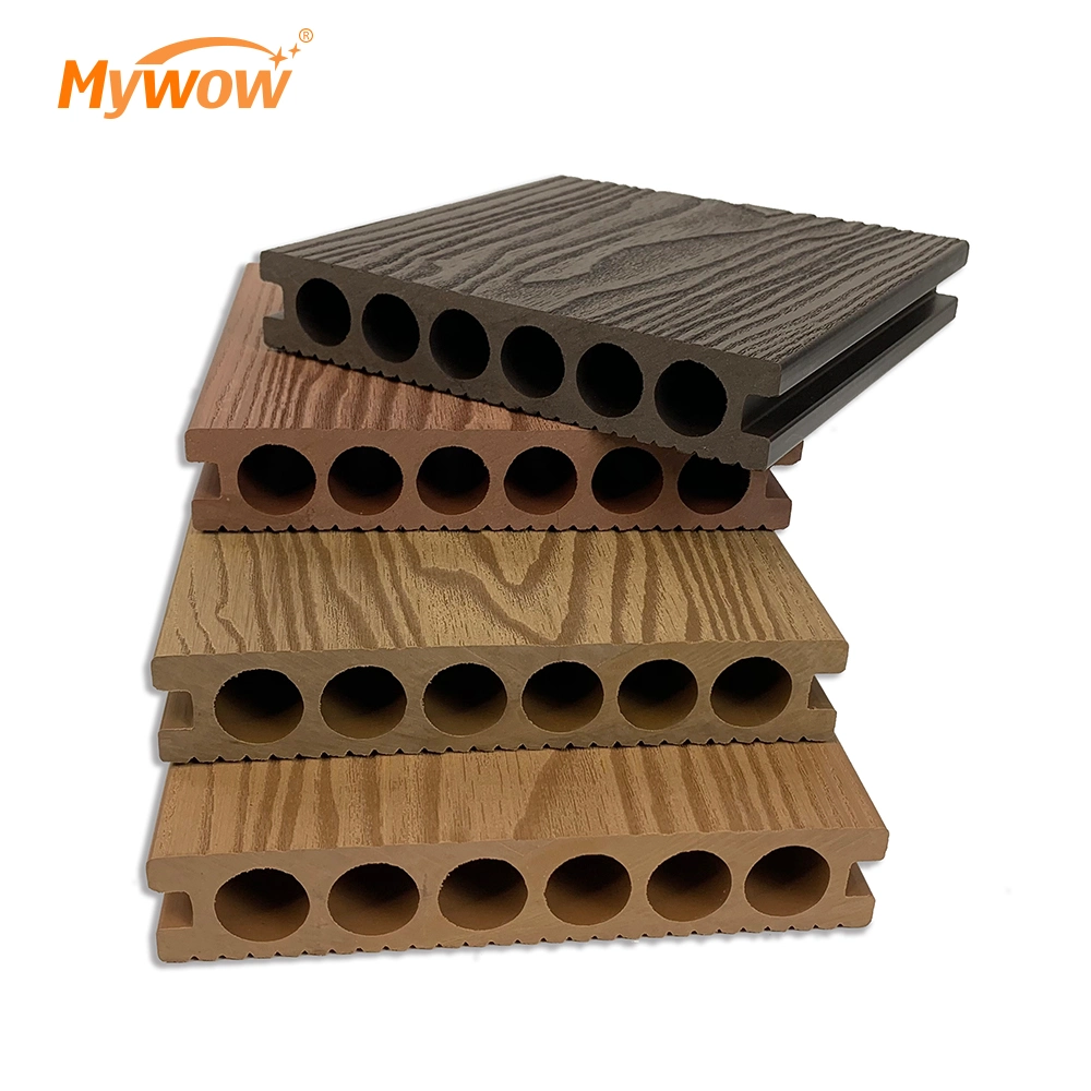 Modern Wood Plastic Composite Co-Extrusion Decking WPC Flooring Outdoor Decking