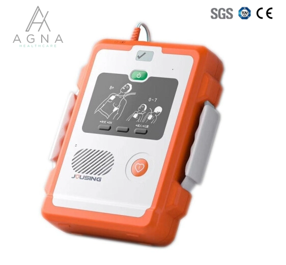 Portable Aed Cardiac Defibrillator Pads Analyzer Medical Instrument CE/ISO/FDA