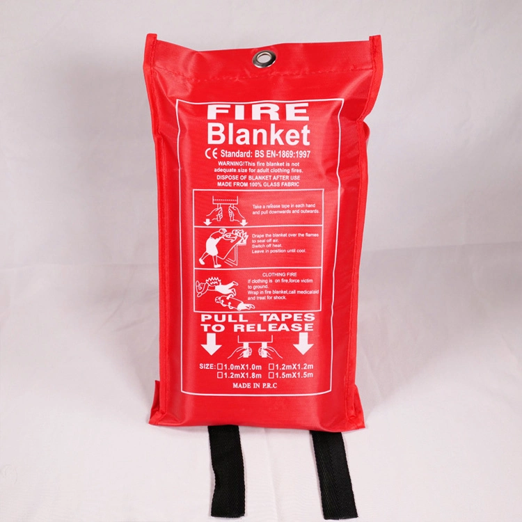 Kitchen Car Heat Resisting Emergency Fiberglass Fire Blanket