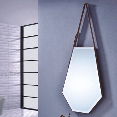 Wall Hung Oval LED Bathroom Silver Mirror