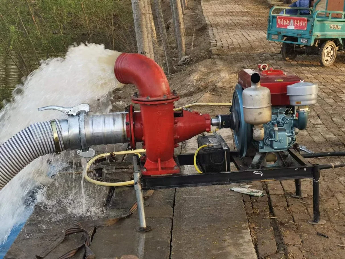 Wasserkühlung Dieselmotor Riemenscheibe Anschluss Wasser Pumpsystem