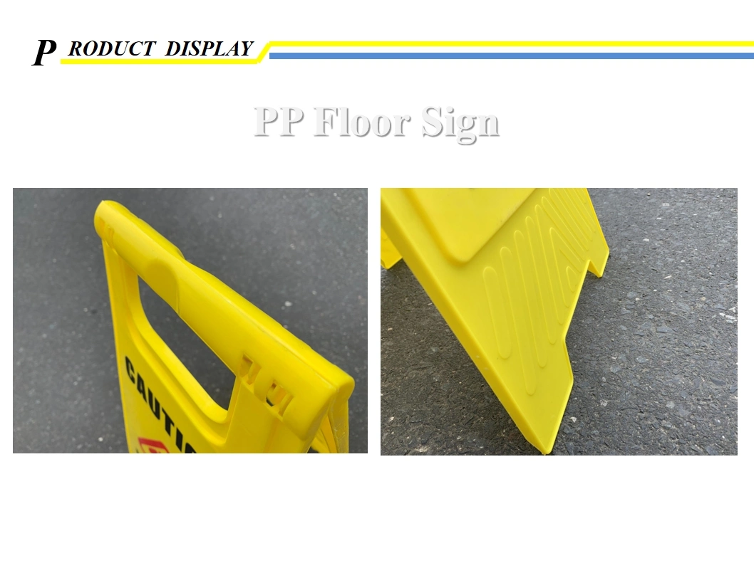 Warning Traffic PP Luba Carton 610mm Road Signs Floor Sign