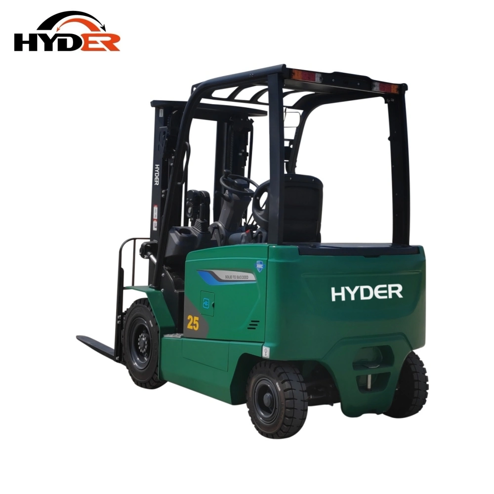 Manufacture Price 2.5t Counterbalance Lithium Battery Electric Forklift with Side Shift