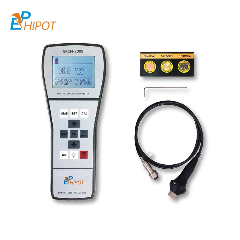 Eddy Current Conductivity Meter Digital Metal Conductivity Tester