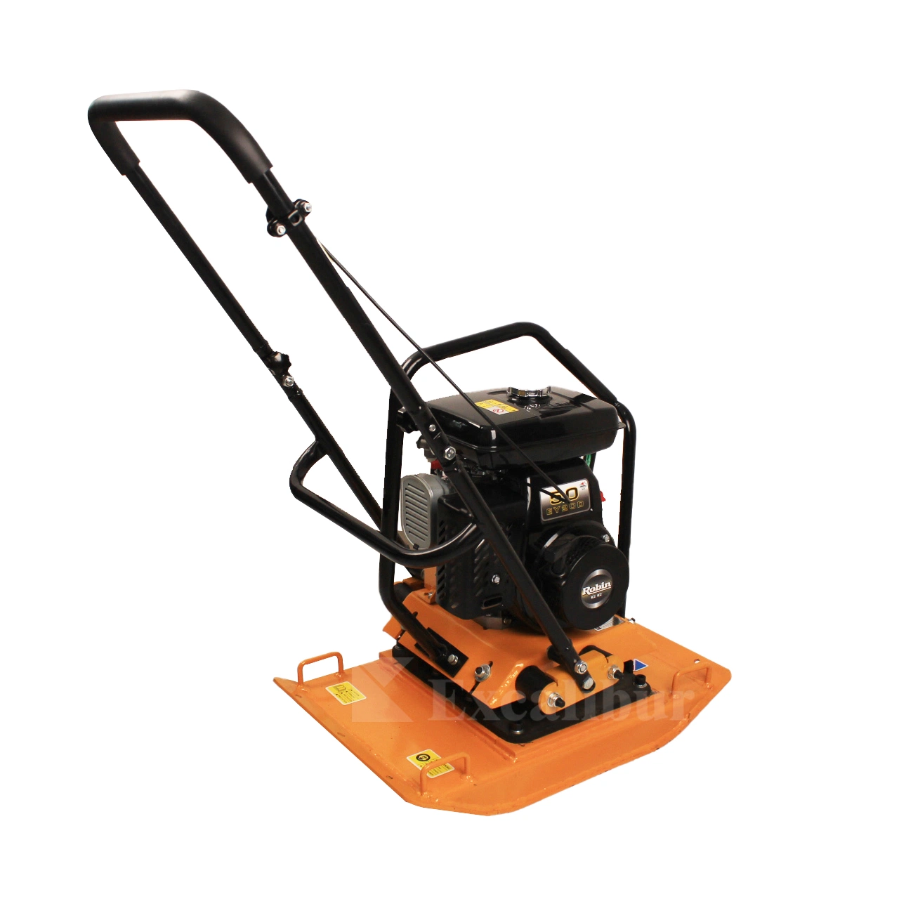 Machine de construction vibrante 100 kg 5 HP avec plaque d'appui de loin du moteur Compacteur