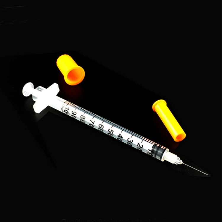 Medical Disposable Tuberculin with Needle Syringe