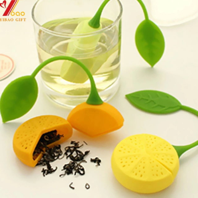 Lemon Silicone Tea Infuser for FDA Food Grade Silicone