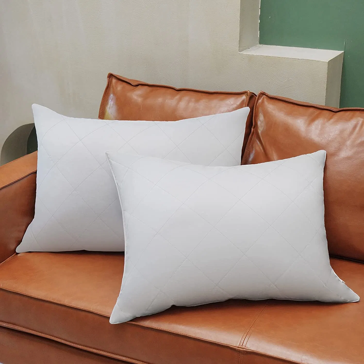 Soft Down Pillows for Side, Stomach and Back Sleepers