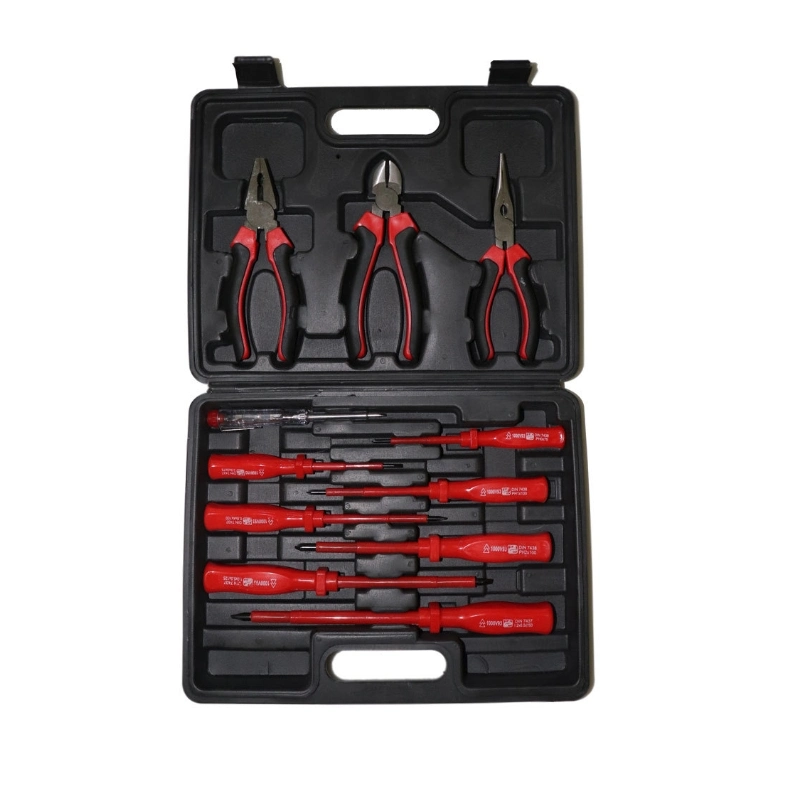 Manual Tool Combination Multi-Specification Pliers Insulated Screwdriver Combination Set with Electric Pen
