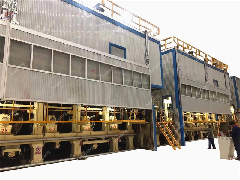 Waste Automatic Haiyang Papermaking Machinery Test Liner Kraft Paper Making Machine