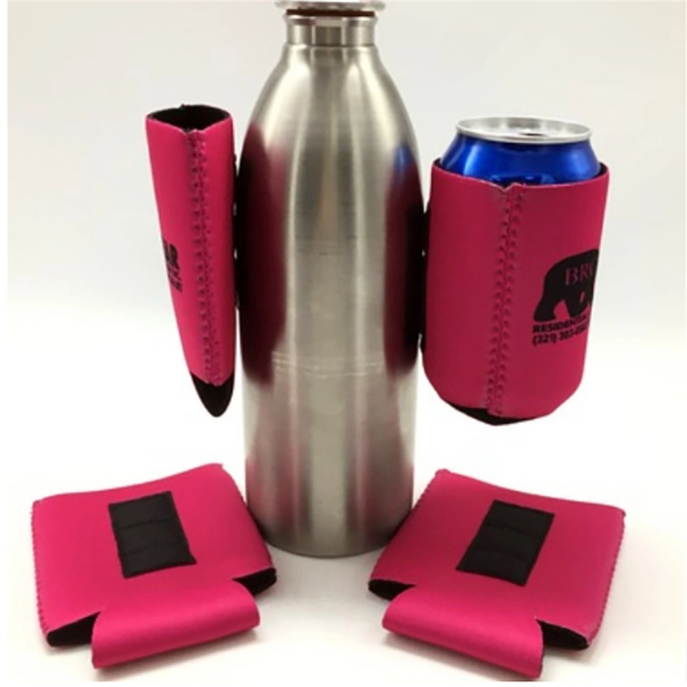 Custom Printing Strong Magnetic Can Cooler Sleeve Magnet Stubby Holder