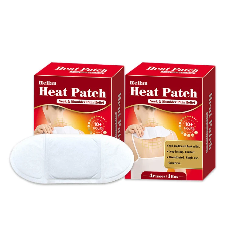 Fast Acting Long Lasting Heat Patches for Pain Relief Back Shoulder & Neck