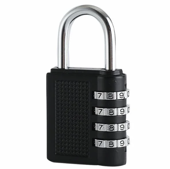 Manufacturer Wholesale Travel Luggage Use Zinc Alloy Number Lock 4 Digit Combination Padlock