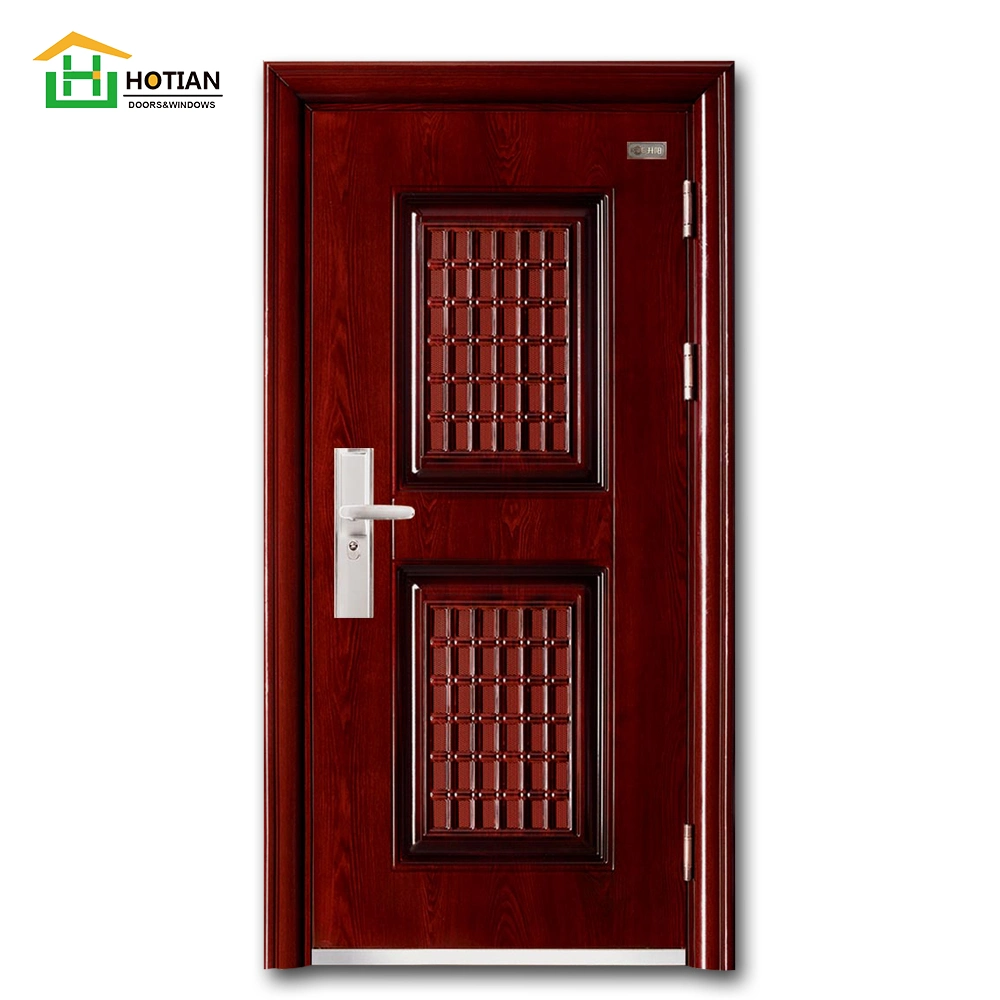 Security Steel Front Exterior Metal Door Water Proof Gate Design