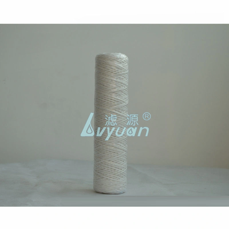 Guangzhou Manufacturer Spiral PP Wire Wound Sediment Filter Cartridge with 30 Inch PP Core