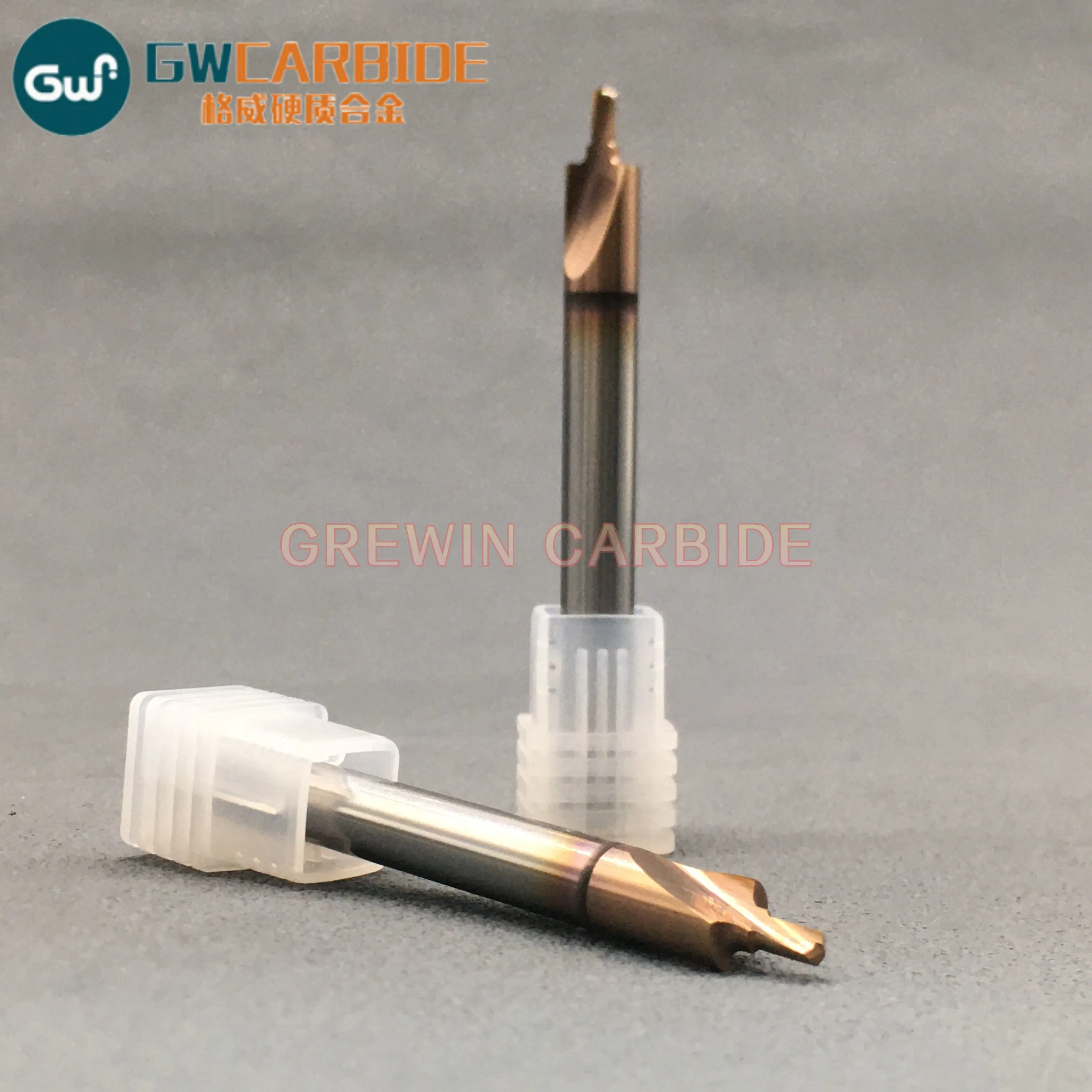Gw Carbide-High Quality Solid Carbide Custom Step Drill Milling Cutter Twist Drill Bits Drilling Tool