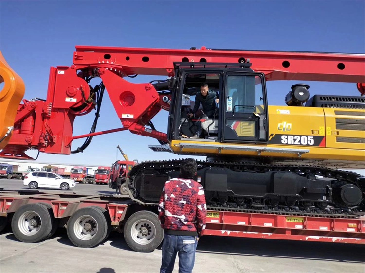 Cruking Machinery 1500mm Rotary Drilling Rig Sr155c in Ethiopia