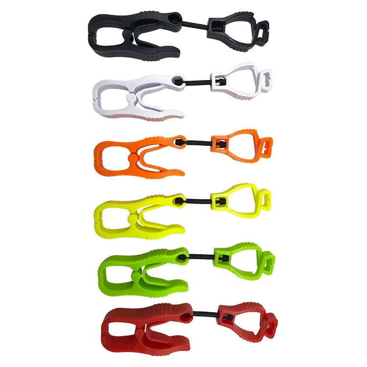 Plastic Work Gloves Clips Labor Work Plastic Clips for Gloves