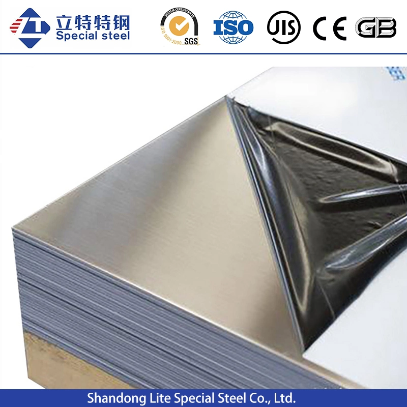 Building Material Customized AISI 347 310S 316 304L Decorative Polished 2b Hl Ba Surface Hot Rolled 1mm Stainless Steel Sheets with PVC PVD Film Protection