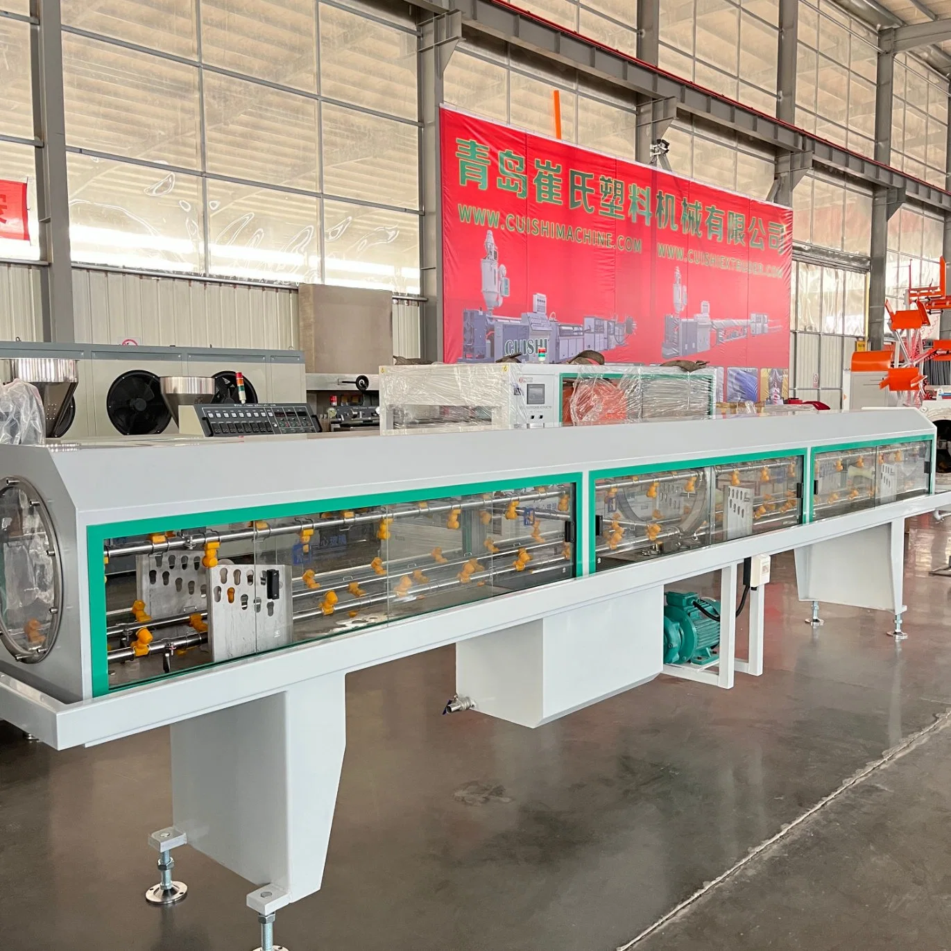 خط طرد الأنابيب Hdpe Pipe Extrusion Line/ خرطوم أنبوب اتصال غاز المياه البلاستيكية إعداد الماكينة/ماكينة الأنابيب البلاستيكية/خط بروز الأنابيب