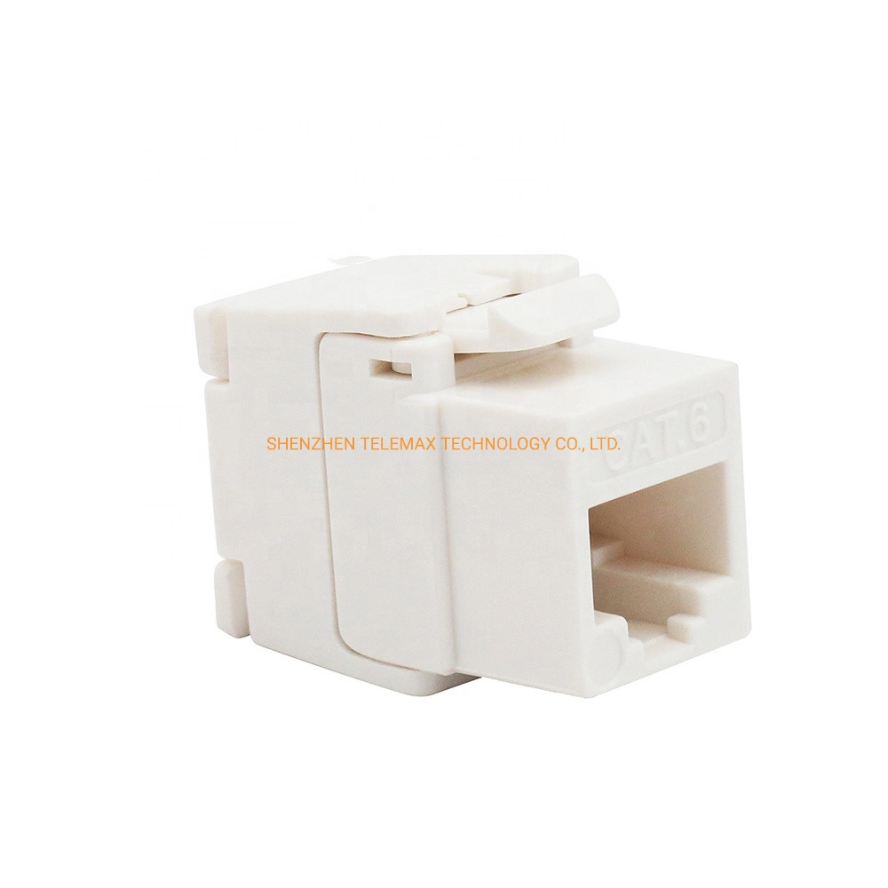 Tool-Free Mini-UTP unshielded Keystone acessível sem ferramentas RJ45 Cat6uma tomada modular para Patch Panel