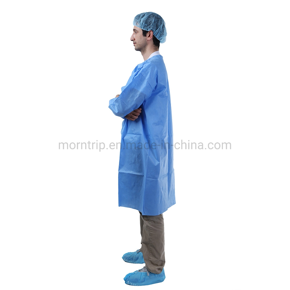 Light Weight Breathable Protective Disposable Medical Lab Coats