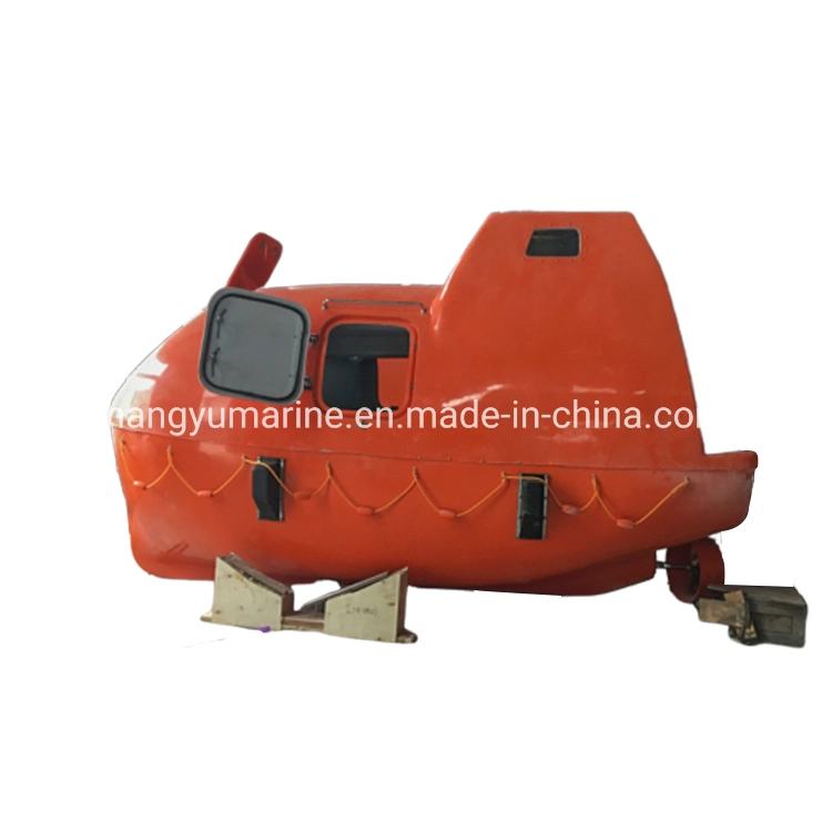 Fire Protected Enclosed Life Boat with Offshore Platform Davit