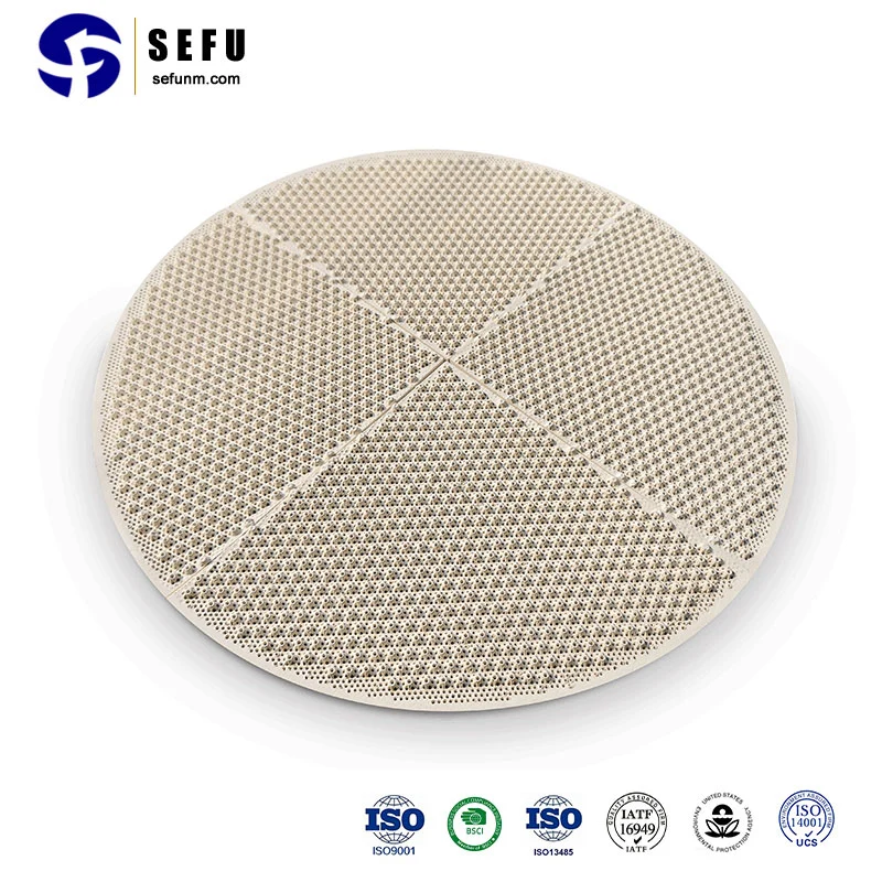 Honeycomb Ceramic Factory Infrared Porous Heating Sheet Plate for Burner Gas Boiler