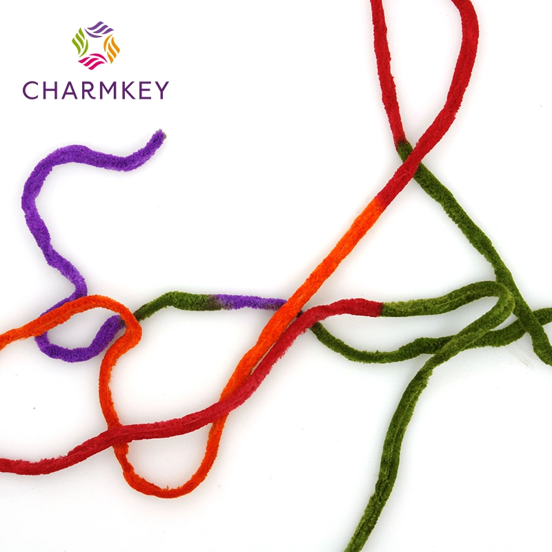 Charmkey Fancy Chenille Polyester Yarn