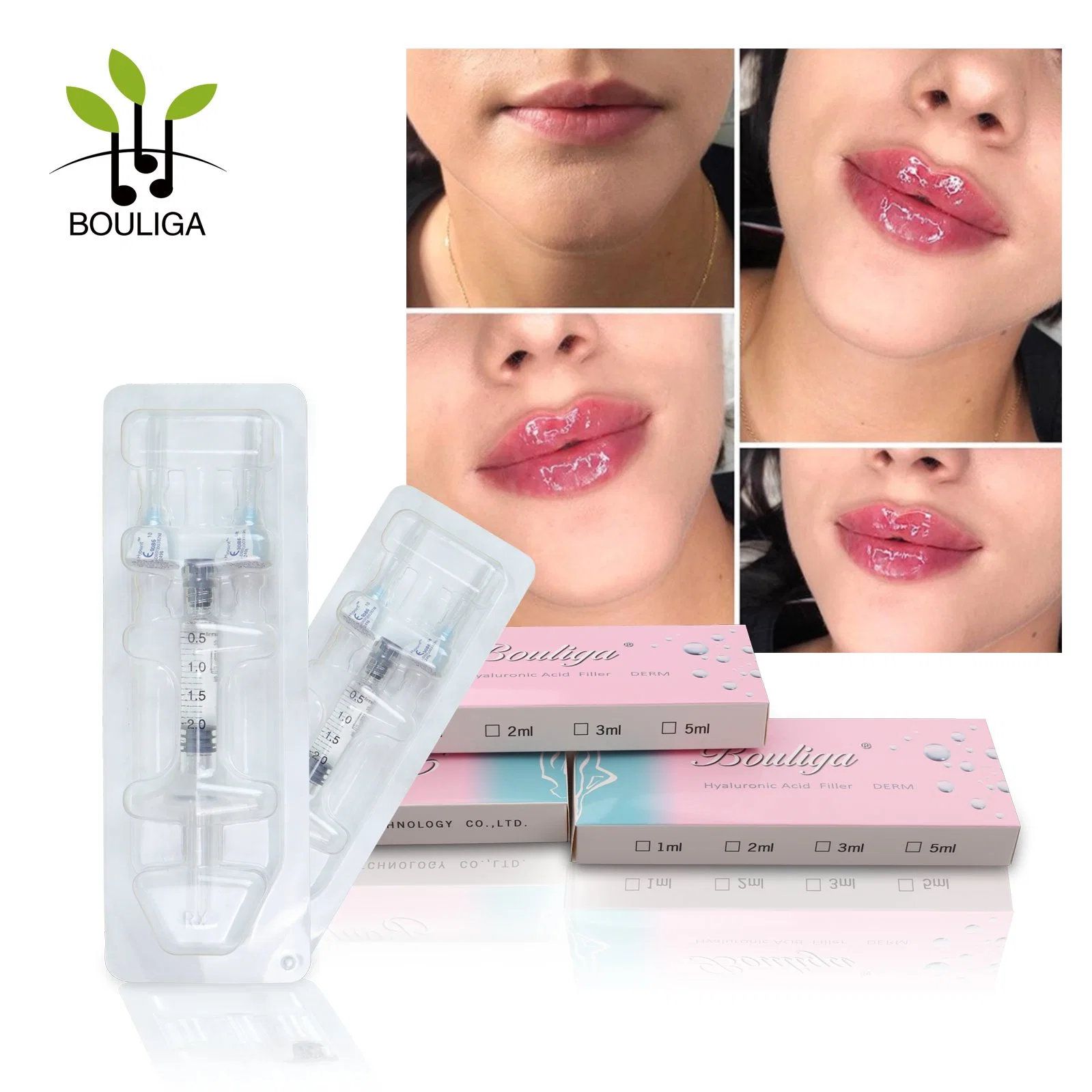 Aged Skin Ha Injection Hyaluronic Acid Lip Filler 2ml