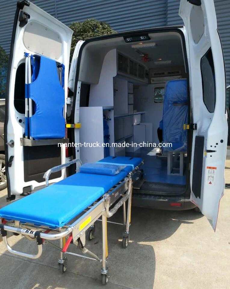 Pacientes de UTI Isuzu Primeira Pressão negativa de salvamento ambulância 4X4