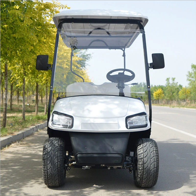 Chinese Made 4 Seater Electric Golf Carts Sightseeing Car with CE Certificates