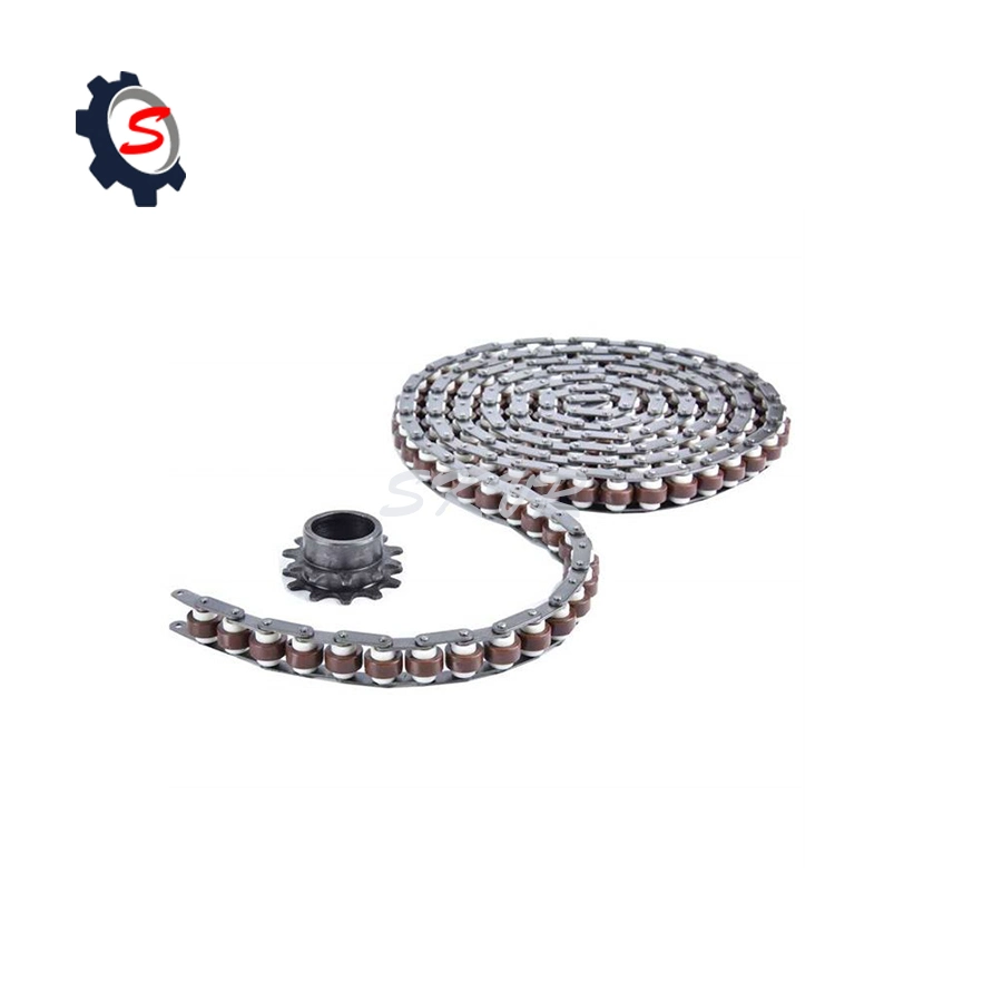 Best Quality Aluminum Bar Double Plus Conveyor Roller Chain Free Flow Chain for Pallet Transferring