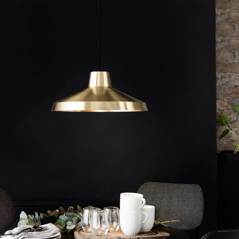 Single Pendant Light Creative Bedroom Head Idun Modern Industrial Vintage Brass Pendant Light (WH-AP-295)