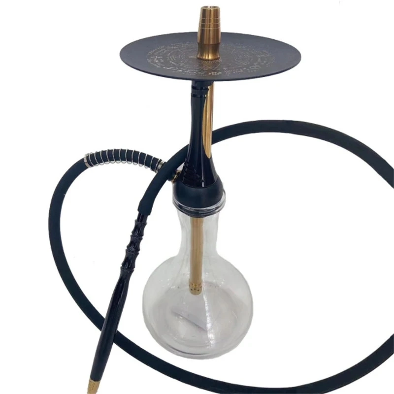 Jiju Arab Hookah Set Factory Direct Sale Custom Aluminum and Glass Hookah Shisha