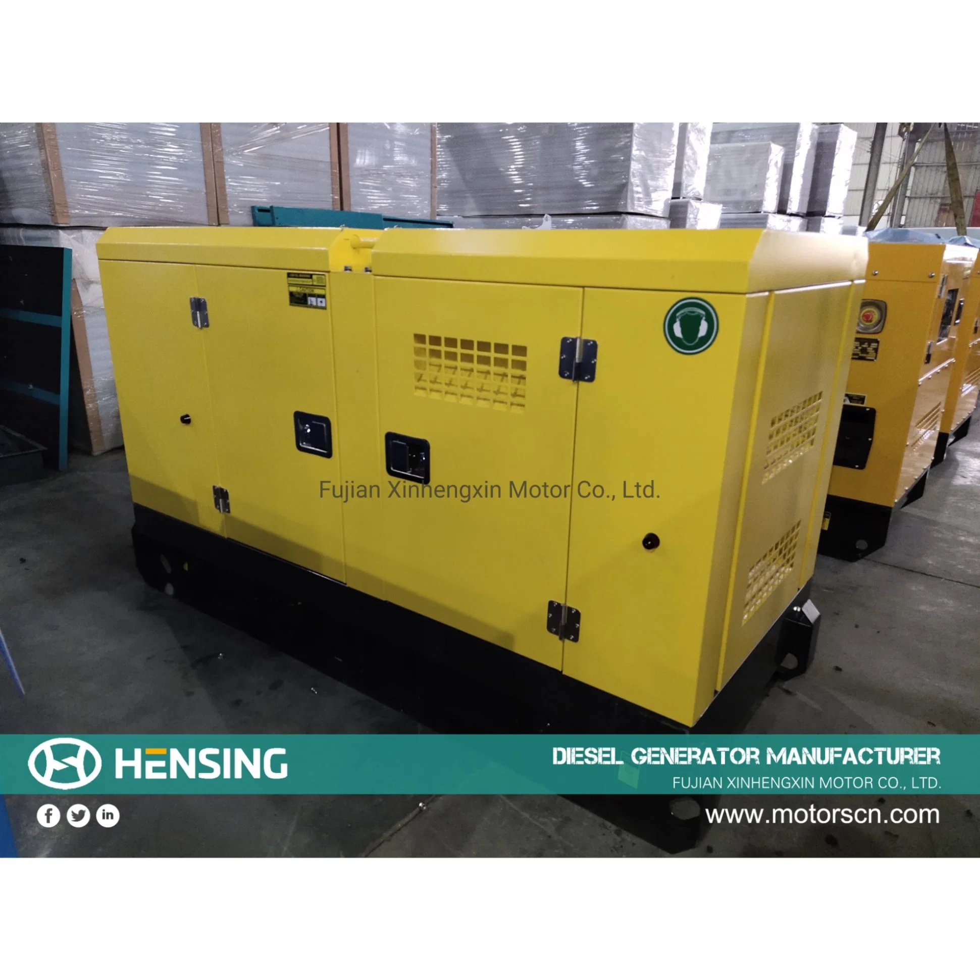 250kVA Soundproof Diesel Generator Three Phase Standby Power in Stock OEM Factory